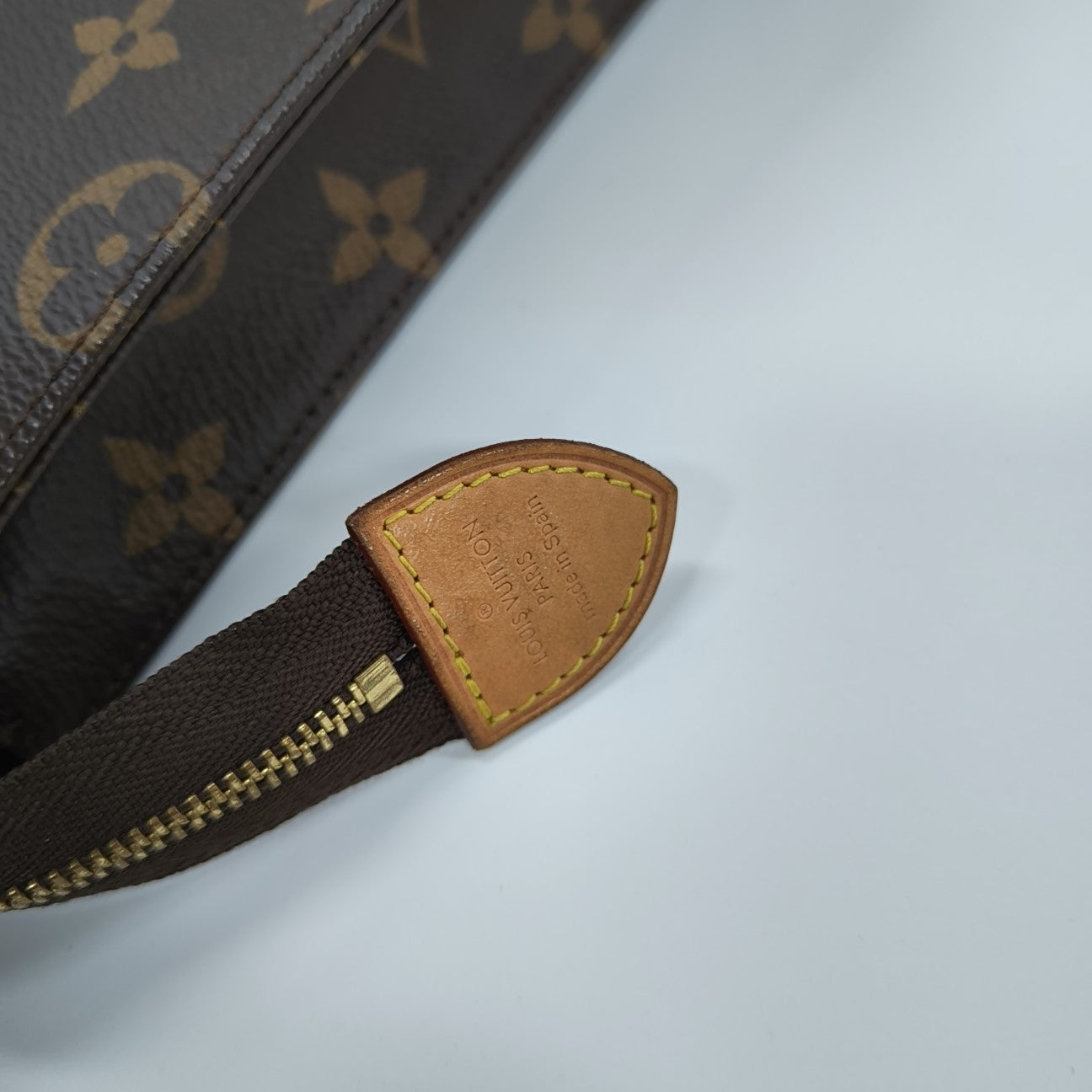 TOILET POCKET 26 Monogram Coated Canvas Brown