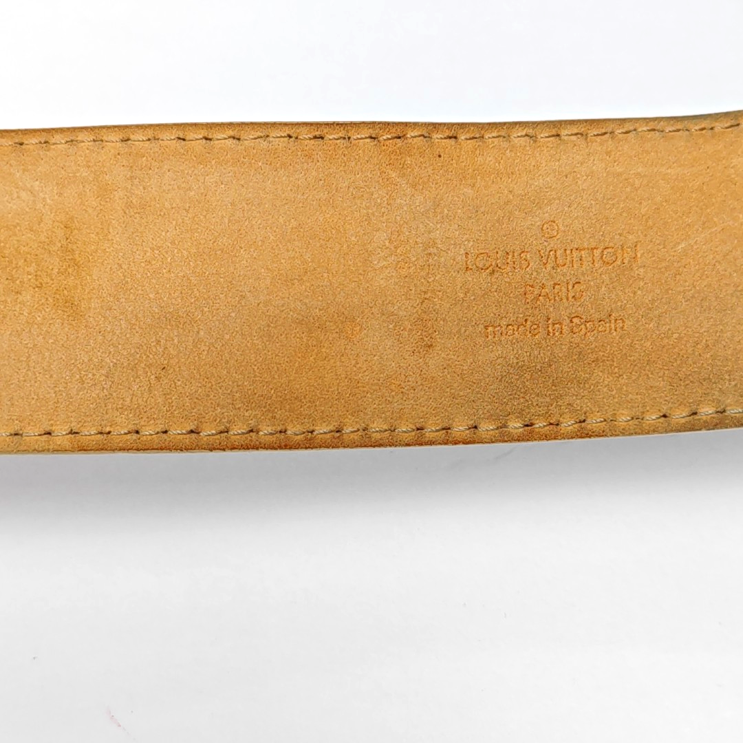 Coated Canvas Belt White