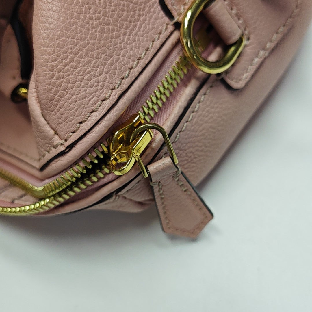SPEEDY 25 Monogram Calfskin Pink