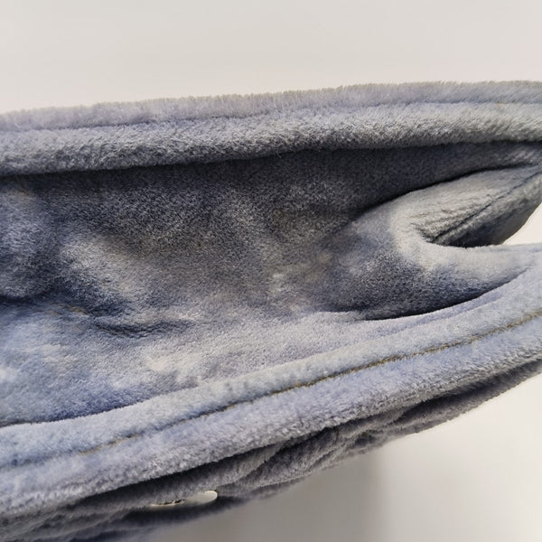 Velvet Shoulder Bag Blue