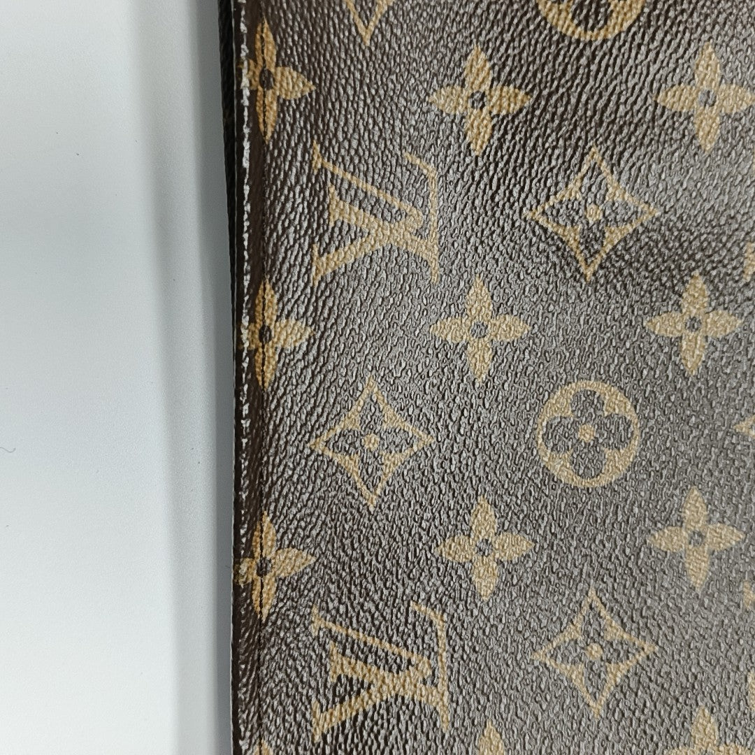 TOILET POCKET 26 Monogram Coated Canvas Brown