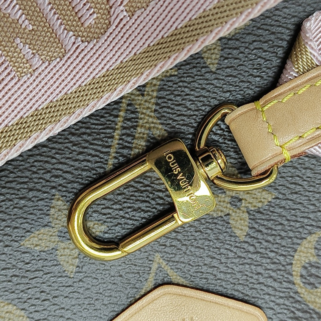MULTI Monogram Coated Canvas Brown