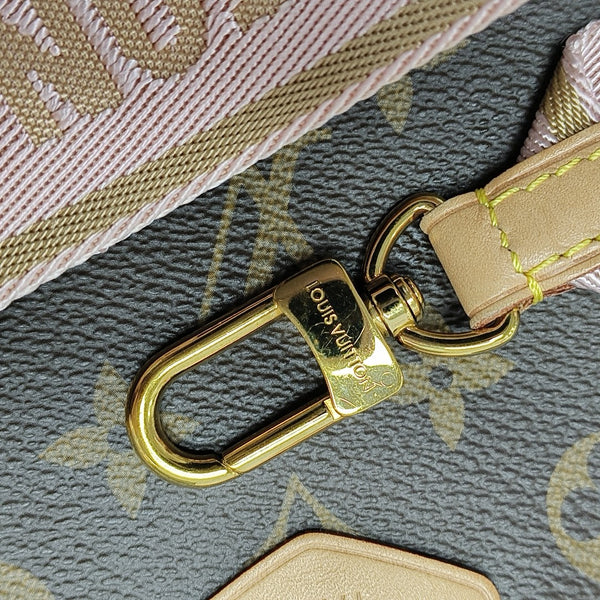 MULTI Monogram Coated Canvas Brown