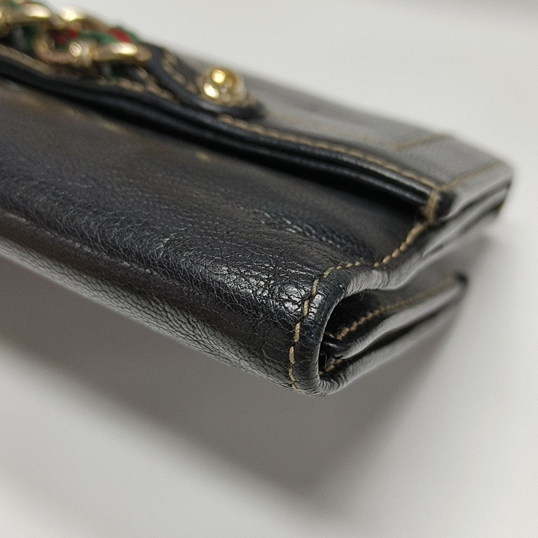 Calfskin Wallet Black