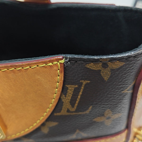 DUFFLE Monogram Coated Canvas Brown