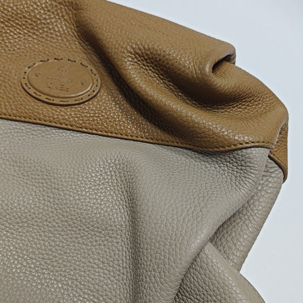 Calfskin Top Handle Bag Multicolor