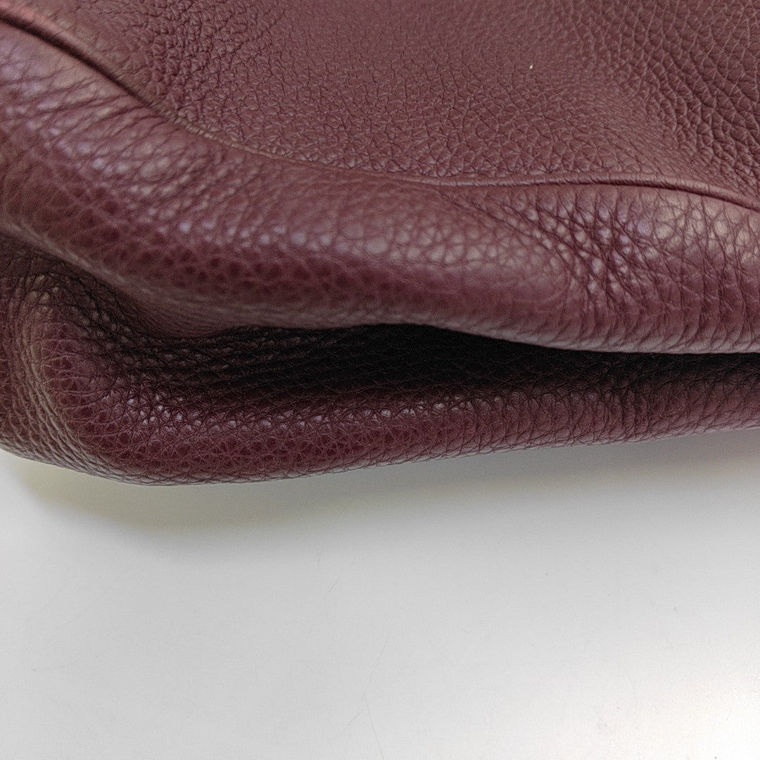 Bamboo 1947 Medium Calfskin Red