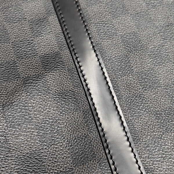 TADAO MM Damier Graphite Coated Canvas Gray