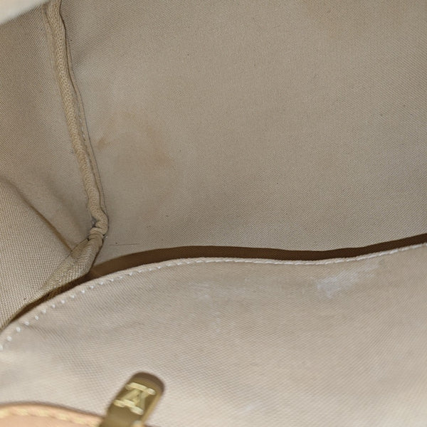 SPEEDY 25 Damier Azur Coated Canvas White