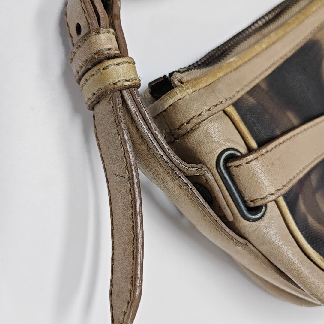 Coated Canvas Beige