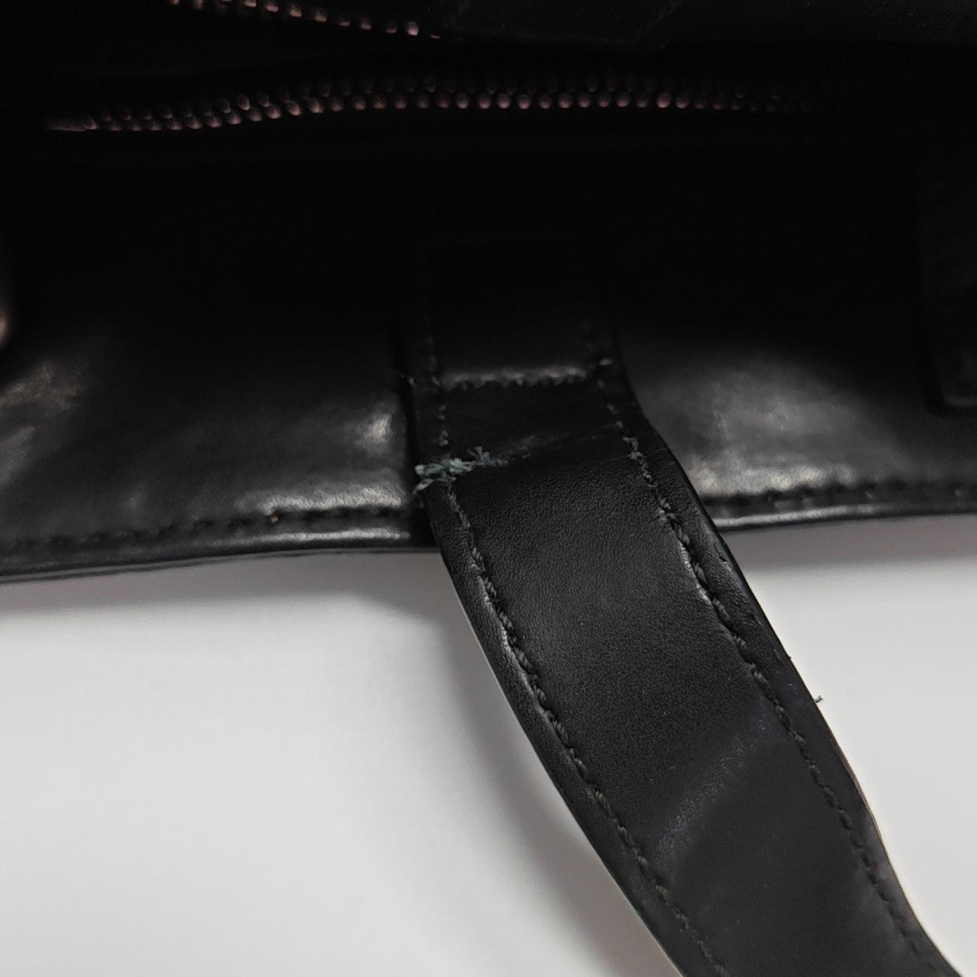 Monogram Coated Canvas Black