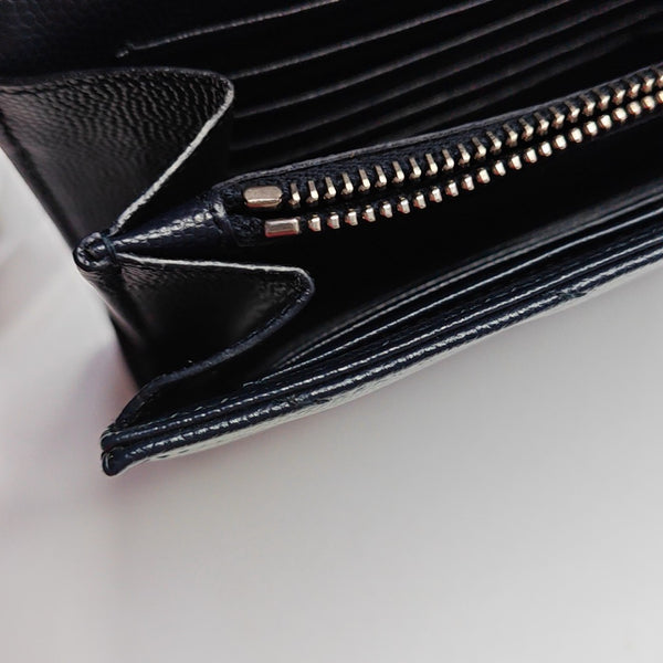 MONOGRAM Chevron Calfskin Blue