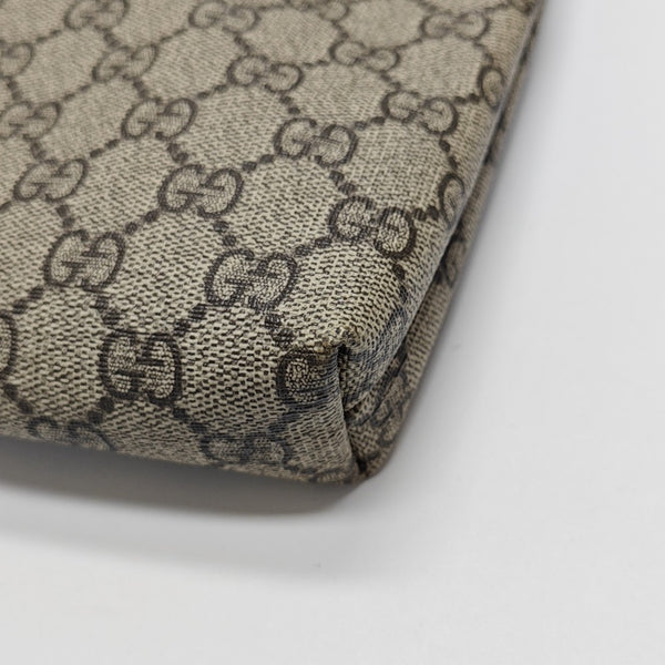 GG Supreme Monogram Coated Canvas Black