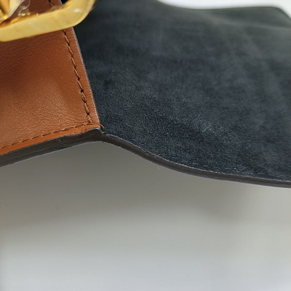 DAUPHINE Mini Monogram Coated Canvas Brown