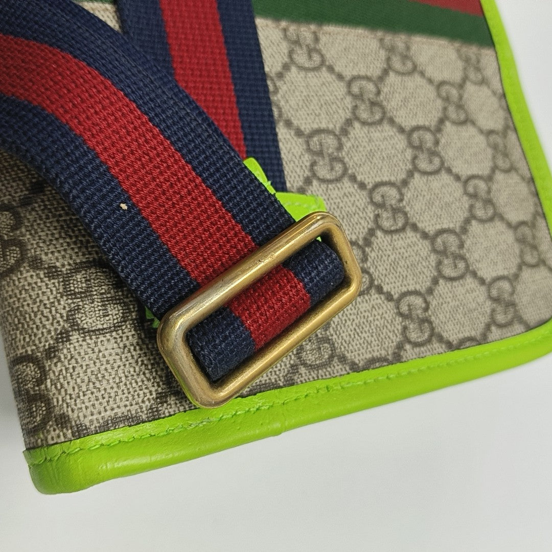 Neo Vintage Small Monogram Coated Canvas Beige