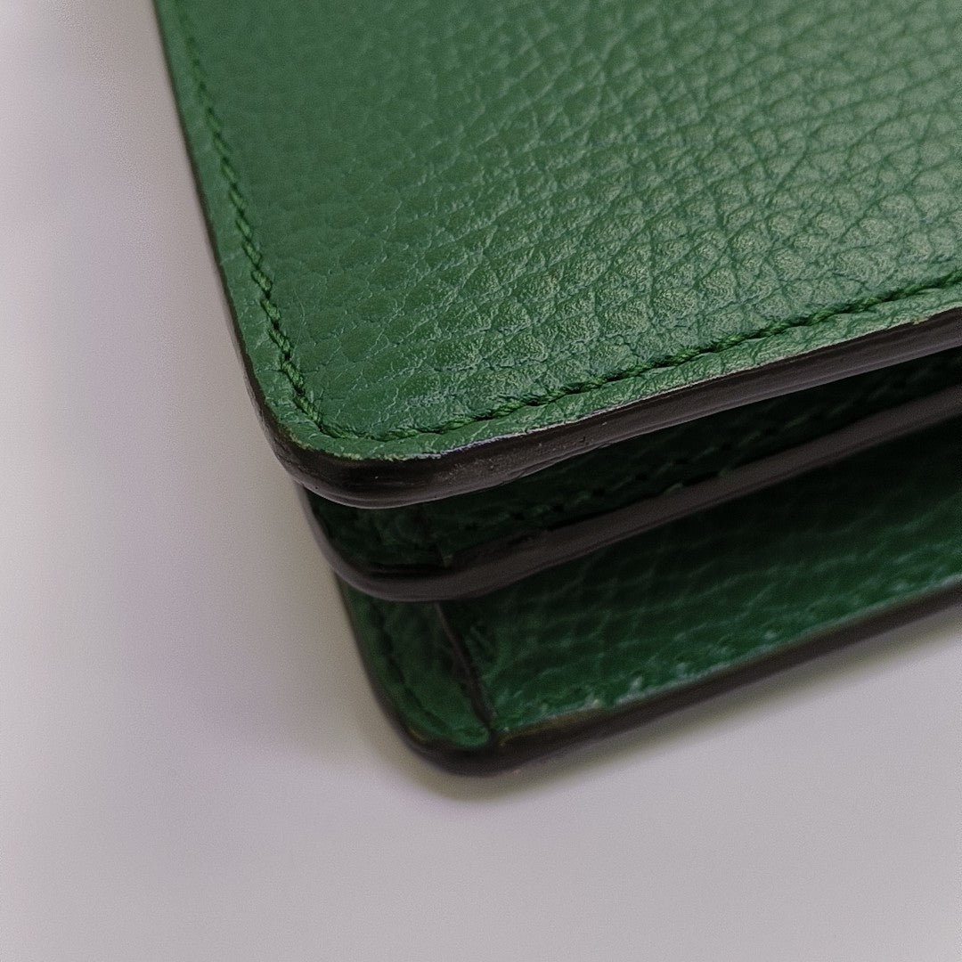 Dionysus Medium Calfskin Green