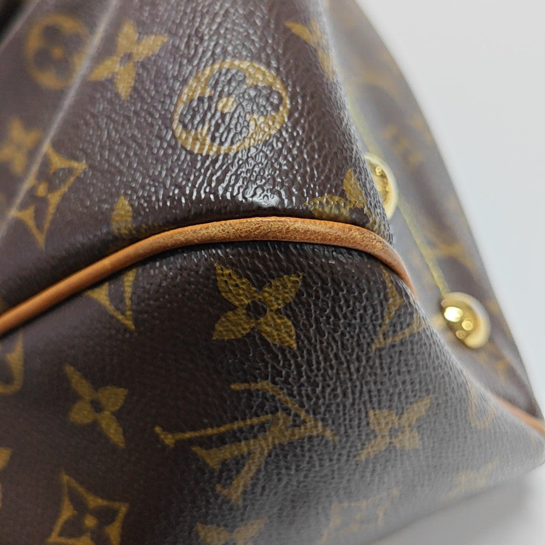 TIVOLI PM Monogram Coated Canvas Brown