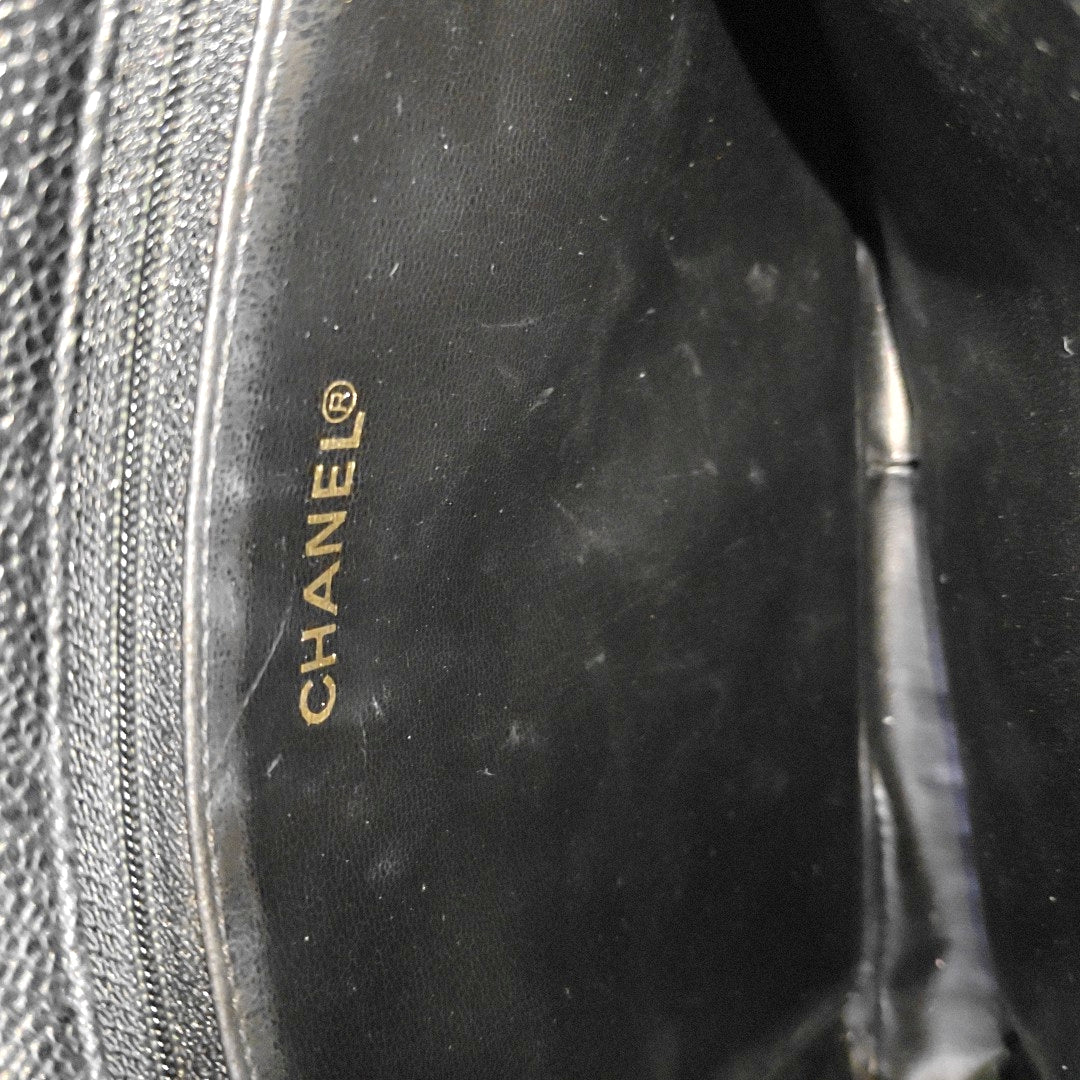 Quilted Calfskin Black