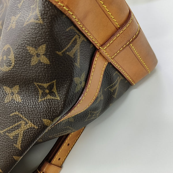 NOÉ GM Monogram Coated Canvas Brown
