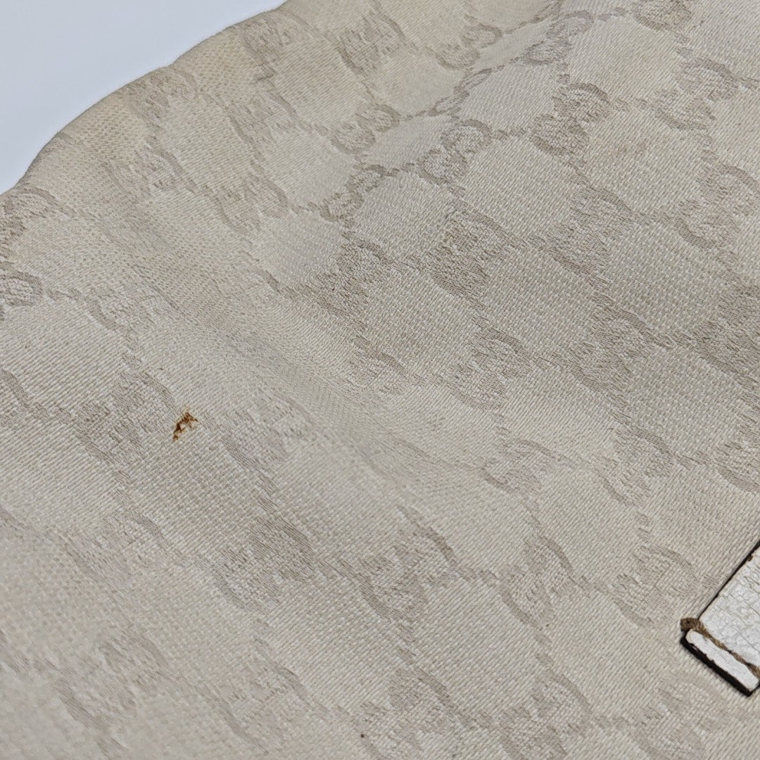 Monogram Coated Canvas Beige