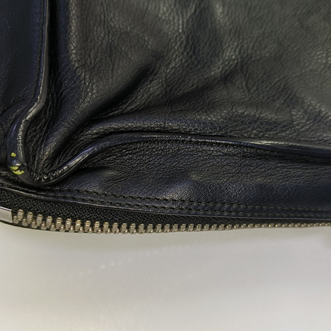 Papier Calfskin Black