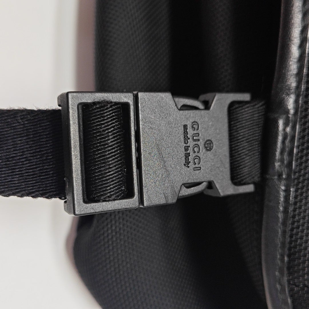 Fabric Belt Bag Black