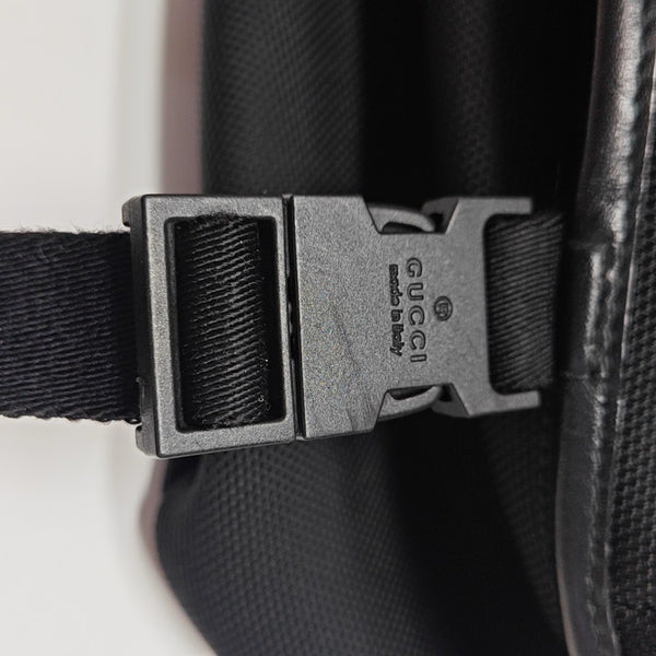 Fabric Belt Bag Black