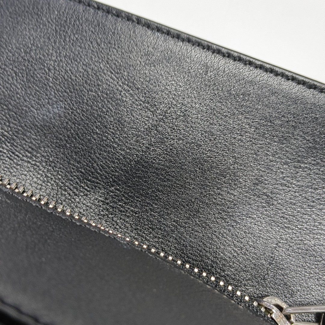 Puzzle Medium Calfskin Black