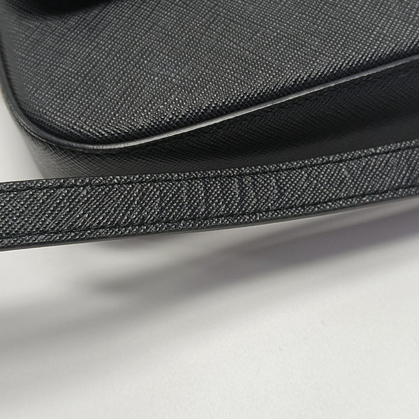 Calfskin Shoulder Bag Black