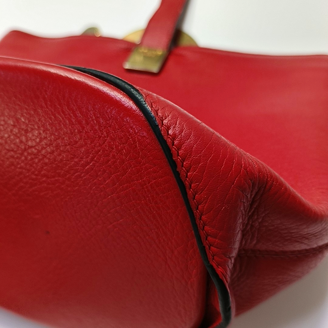 Calfskin Red