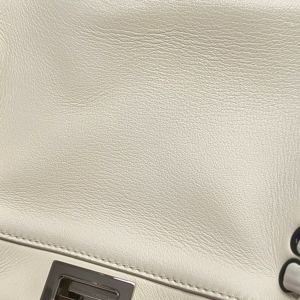 Peekaboo Mini Calfskin White