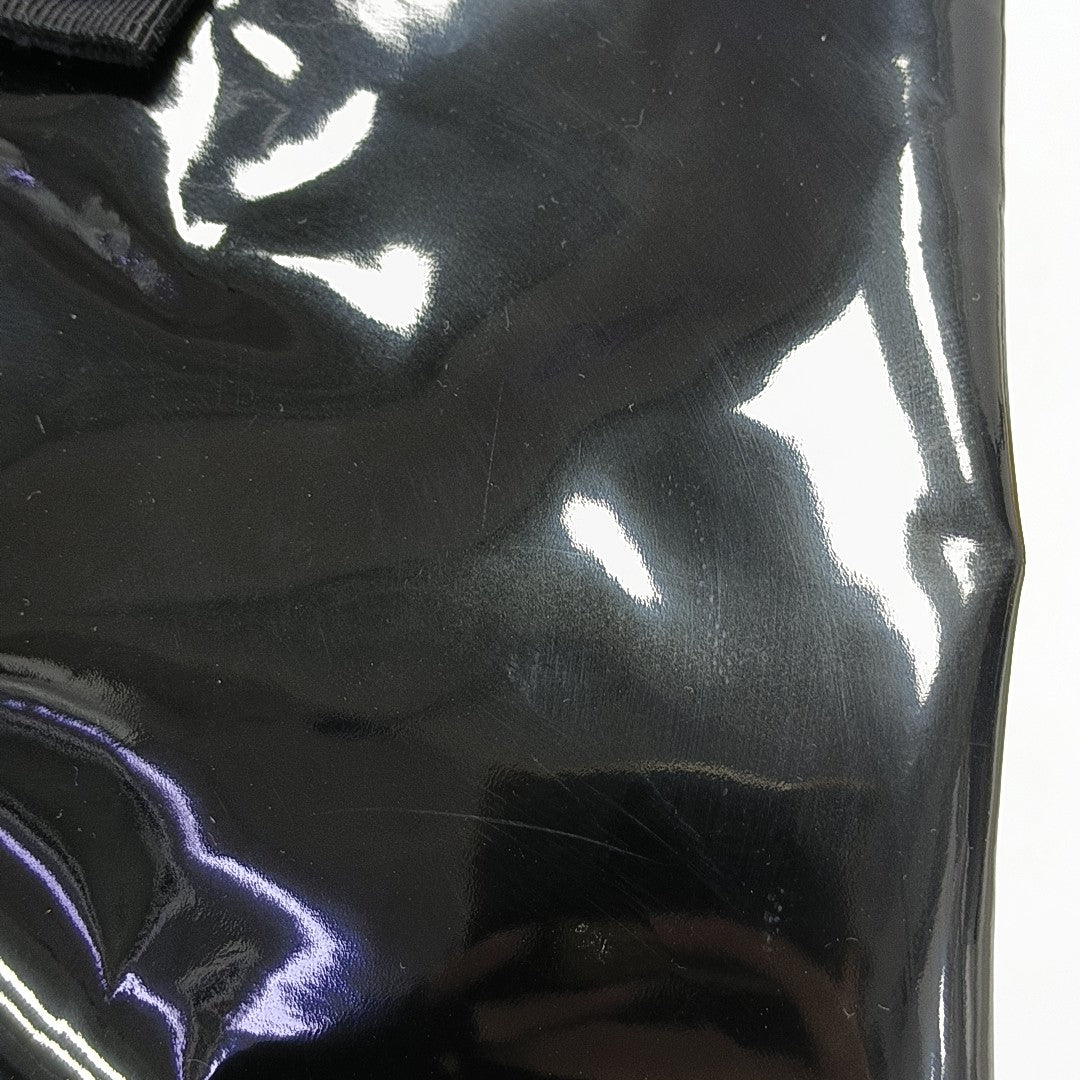 Patent Leather Tote Bag Black