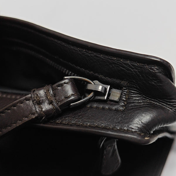 Calfskin Clutch Red