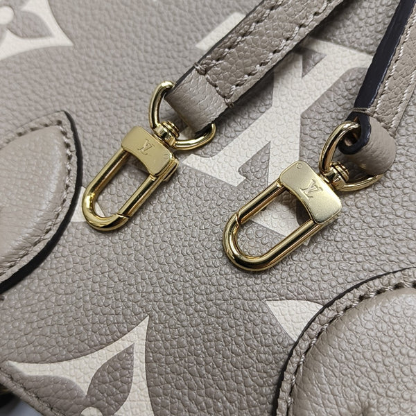 ONTHEGO BB Monogram Calfskin Gray