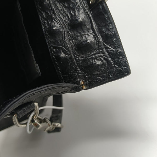 Calfskin Shoulder Bag Black