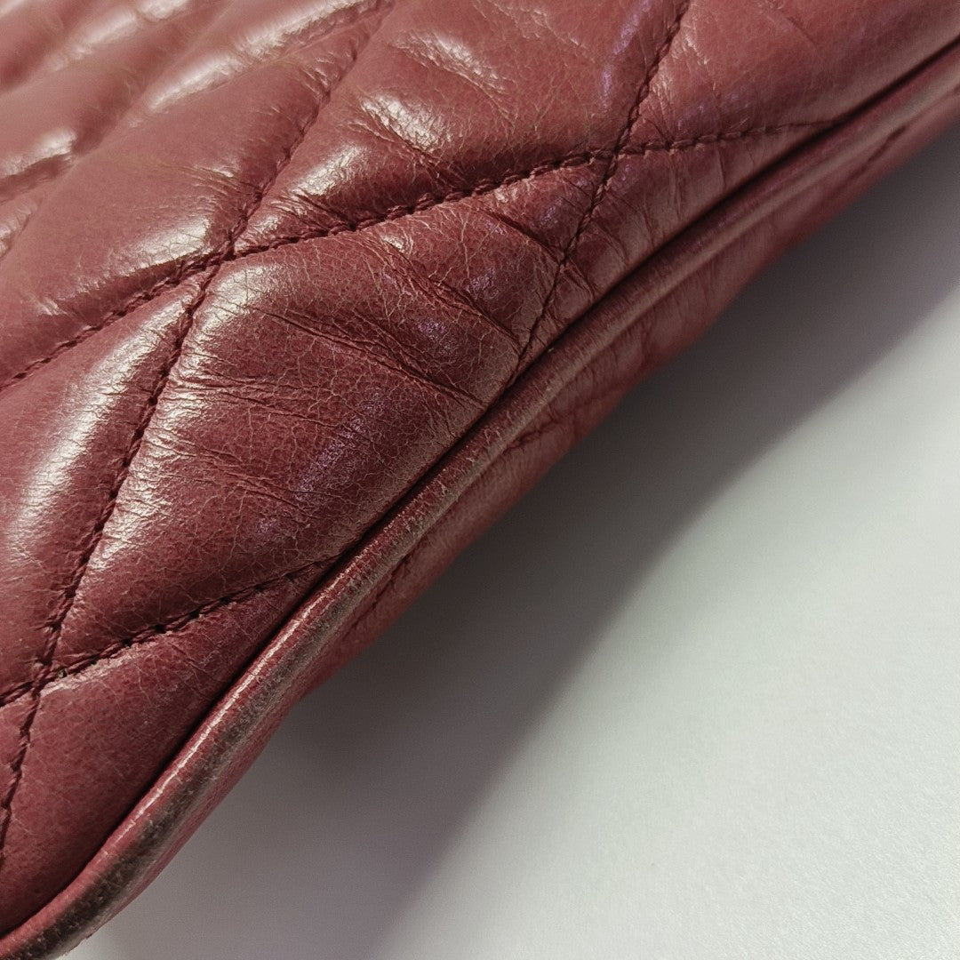 Quilted Lambskin Shoulder Bag Pink