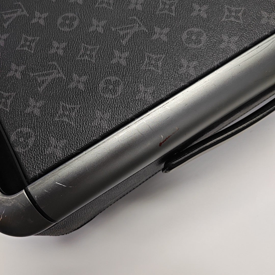 HORIZON 55 Monogram Coated Canvas Gray