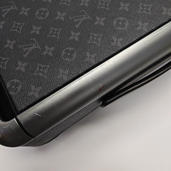 HORIZON 55 Monogram Coated Canvas Gray