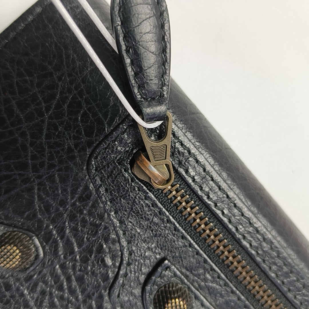 Classic City Lambskin Black Wallet