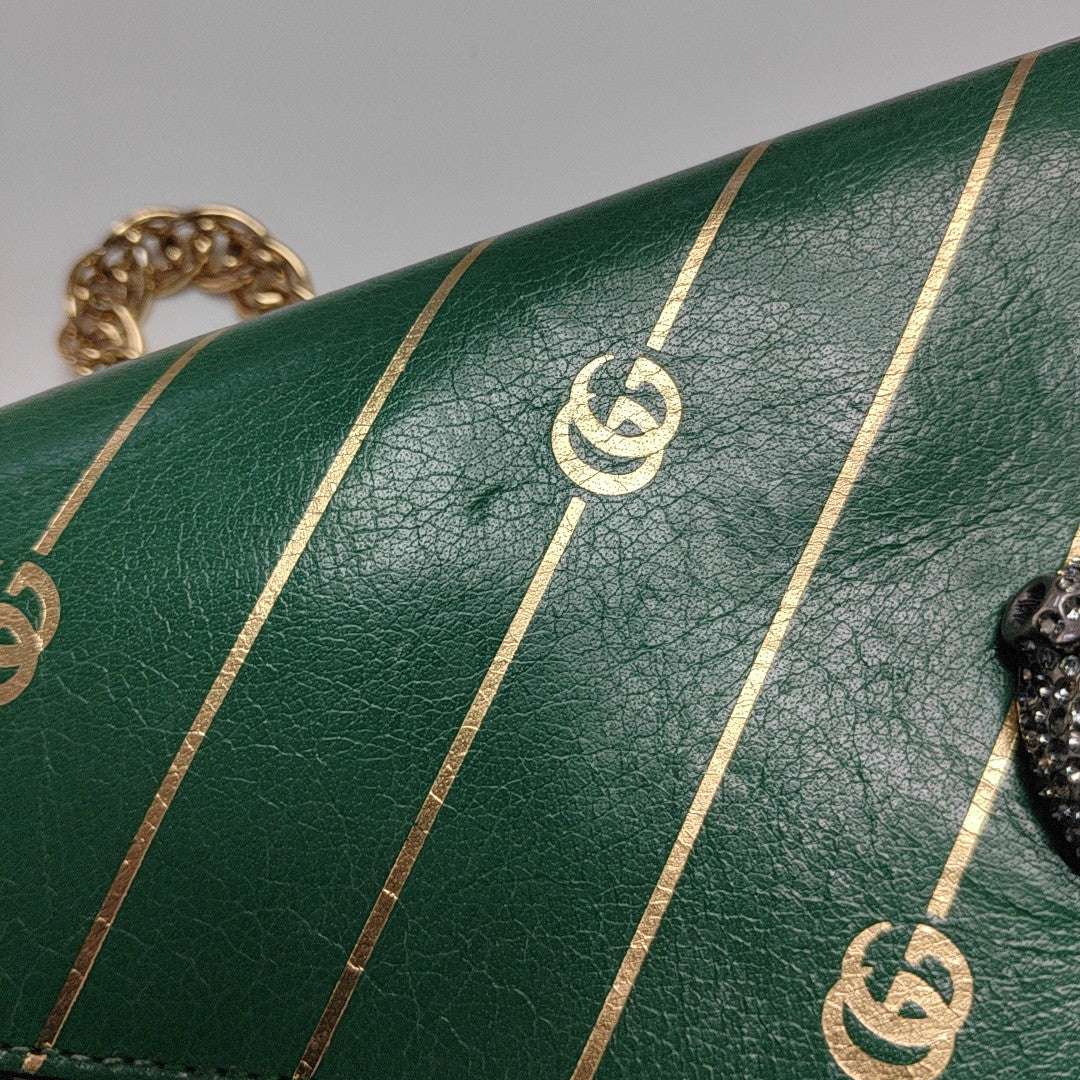 Thiara Medium Calfskin Green