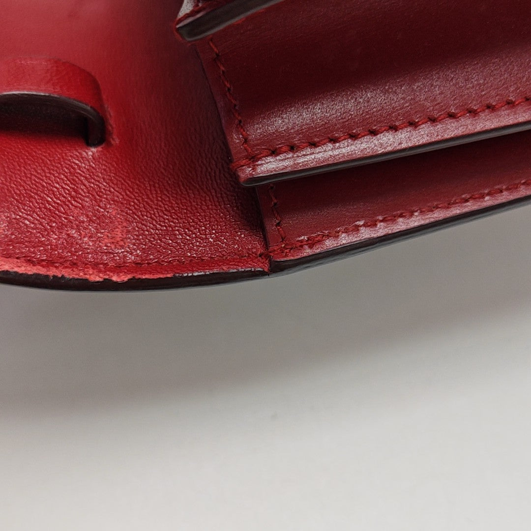 CLASSIC BOX Mini Calfskin Red