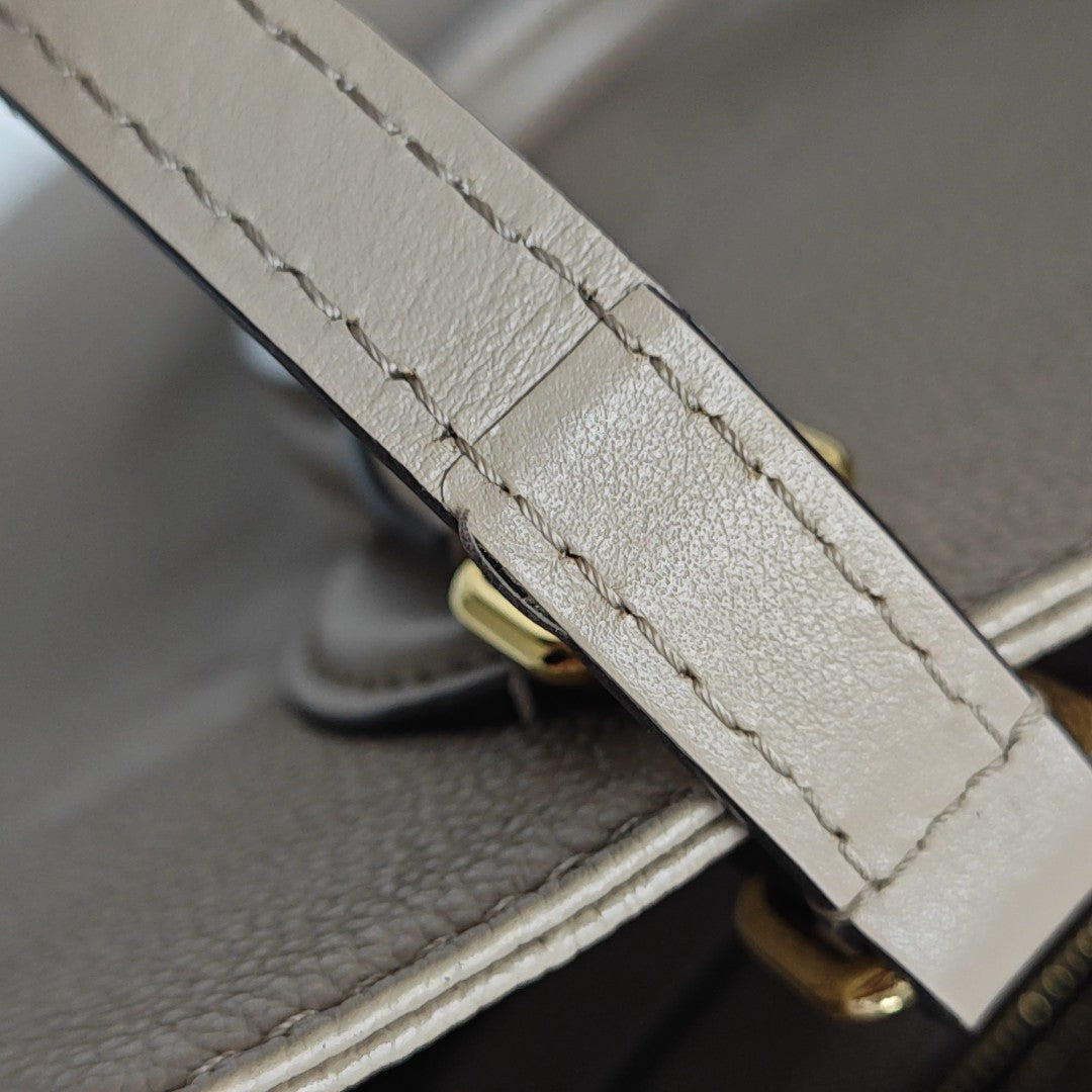 ONTHEGO MM Monogram Calfskin Gray