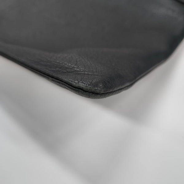 Calfskin Clutch Black