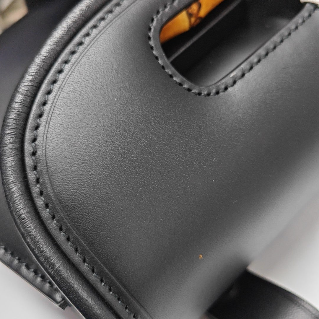 Bamboo 1947 Mini Calfskin Black