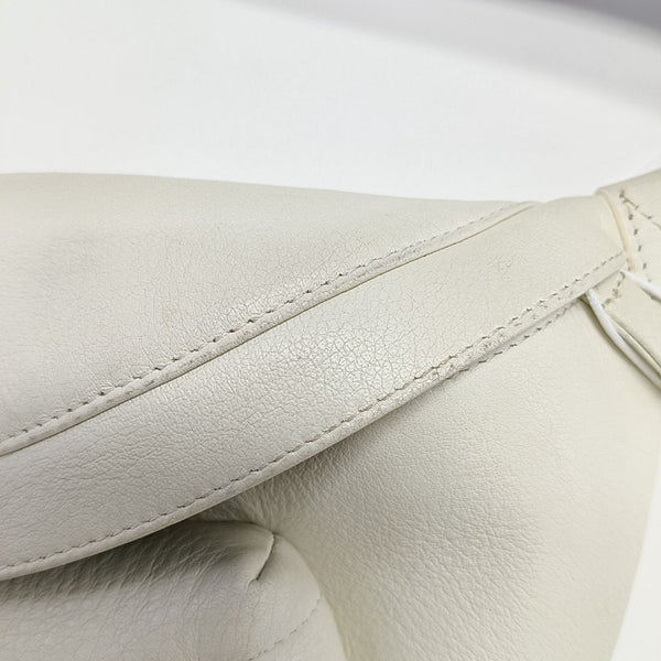 Calfskin Belt Bag White