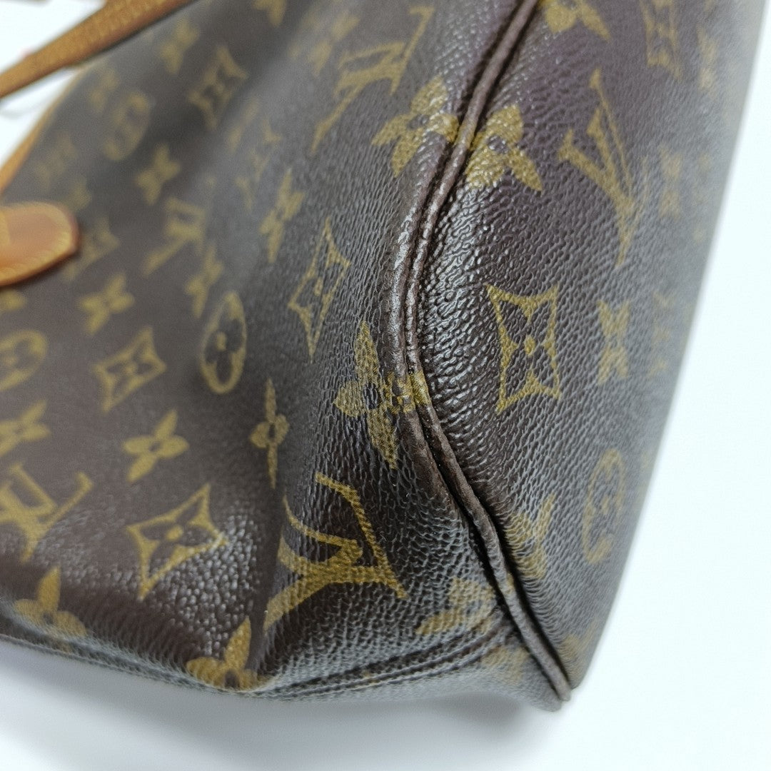 NEVERFULL PM Monogram Coated Canvas Brown