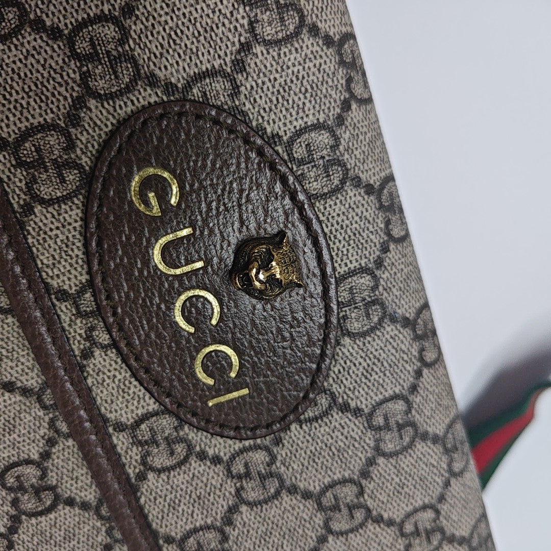Neo Vintage Monogram Coated Canvas Beige