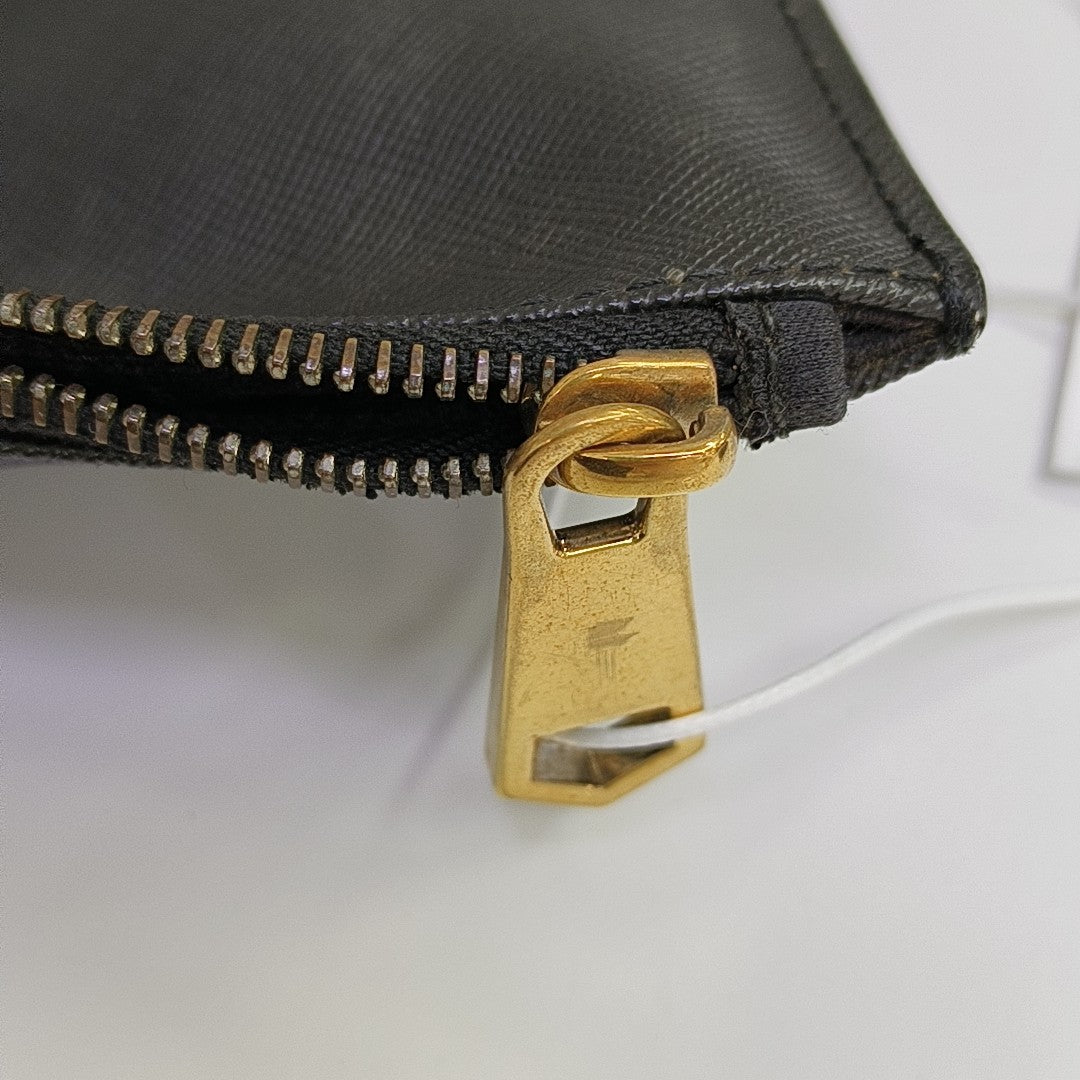 Calfskin Clutch Black
