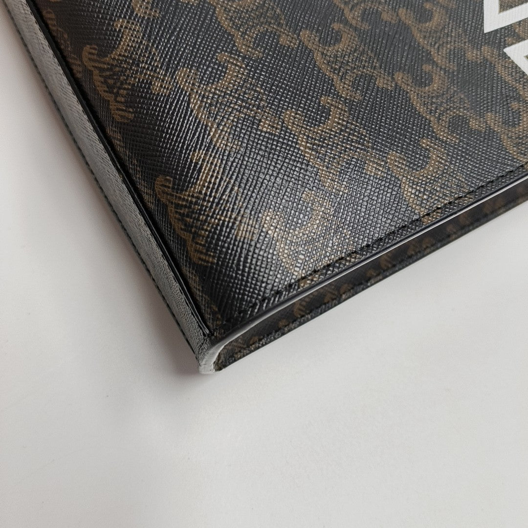 CABAS CELINE Mini Coated Canvas Brown