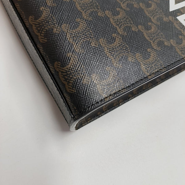 CABAS CELINE Mini Coated Canvas Brown